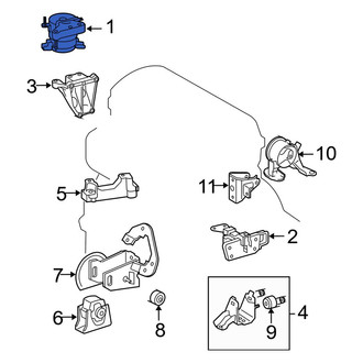 Toyota OE - Right Engine Mount