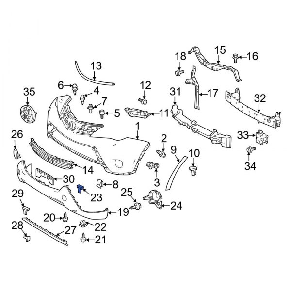 Valance Panel Clip