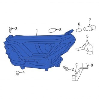 Toyota OE - Front Left Headlight