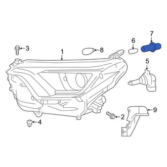 Toyota OE - Front Side Marker Light Socket
