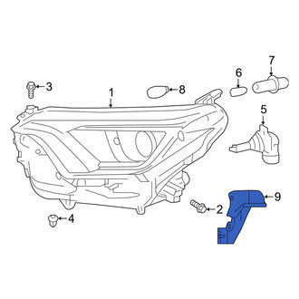 Toyota OE - Right Headlight Bracket