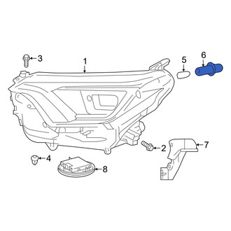 Toyota OE - Front Side Marker Light Socket
