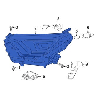 Toyota OE - Front Left Headlight