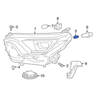 Toyota OE - Front Side Marker Light Bulb