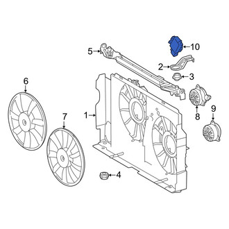 Toyota OE - Engine Cooling Fan Controller