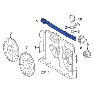 Toyota OE - Upper Engine Cooling Fan Shroud