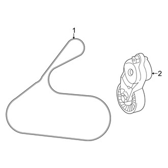 Toyota OE - Cooling - Belts & Pulleys (LE / Limited / Platinum / SE / XLE)