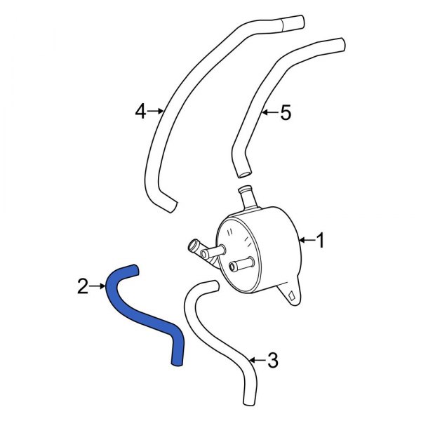 Automatic Transmission Oil Cooler Hose