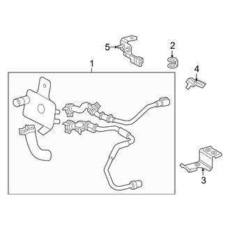 Toyota OE - Cooling - Trans Oil Cooler (Hybrid Limited / Hybrid XLE)
