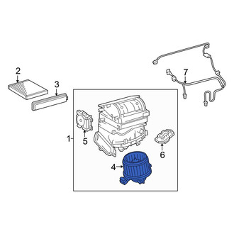 Toyota OE - HVAC Blower Motor Assembly