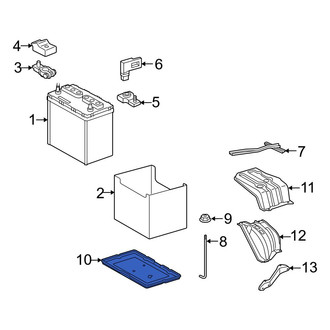 Toyota OE - Battery Tray