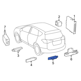 Toyota OE 899A006030 - Keyless Entry Antenna