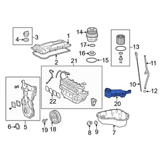 Toyota OE - Engine Oil Pump Pickup Tube and Screen