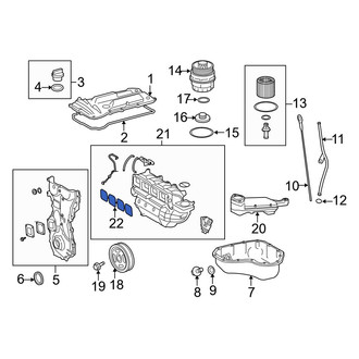 Toyota OE - Engine Intake Manifold Gasket