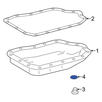 Toyota OE - Automatic Transmission Drain Plug Gasket
