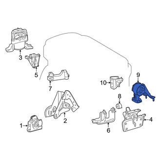 Toyota OE - Front Engine Mount