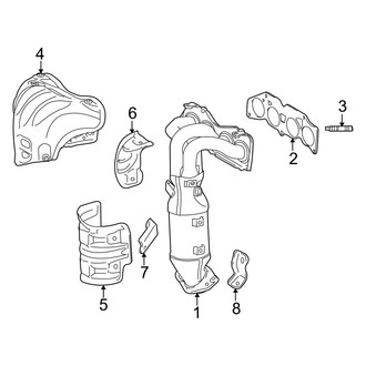 Toyota OE - Exhaust System - Manifold