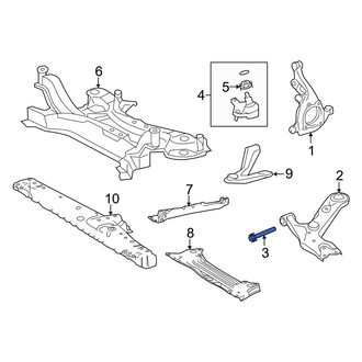 Toyota OE - Front Lower Suspension Control Arm Bolt