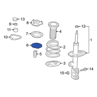 Toyota OE - Rear Upper Coil Spring Insulator