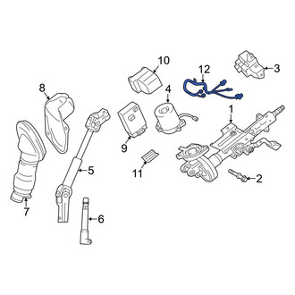 Toyota OE - Steering Column Wiring Harness