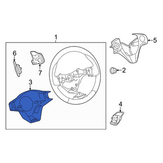 Toyota OE - Steering Wheel Back Cover