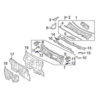 Toyota OE - Hood Hinge Spacer
