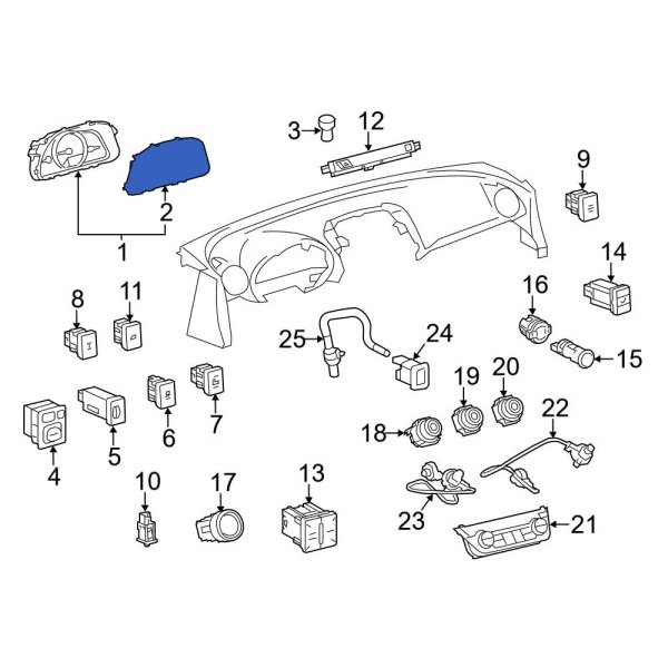 Instrument Panel Lens