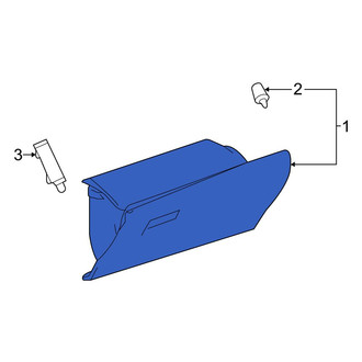 Toyota OE - Front Glove Box