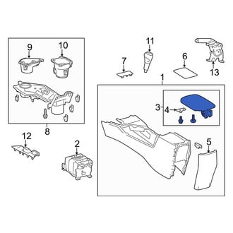 Toyota OE - Console Armrest