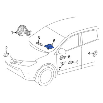 Toyota OE - Air Bag Control Module