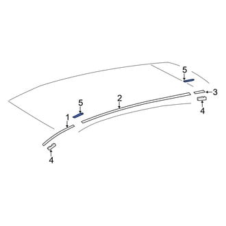 Toyota OE - Roof Drip Molding Cap