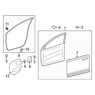 Toyota OE - Door Seal Clip