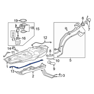 Toyota OE - Fuel Tank Vent Hose