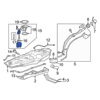 Toyota OE - Fuel Pump and Strainer Set