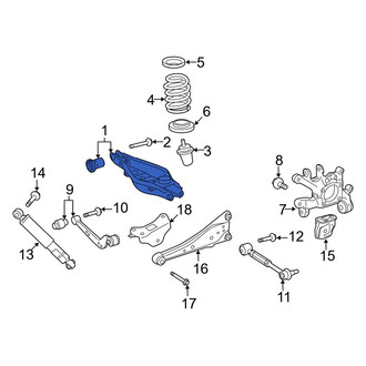 Toyota OE - Rear Right Lower Suspension Control Arm