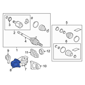 Toyota OE - Rear AWD Coupling Unit