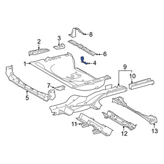 Toyota OE - Rear Right Rear Body Panel Extension