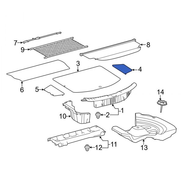 Trunk Trim Panel