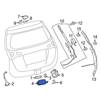 Toyota OE - Liftgate Control Module