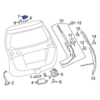 Toyota OE - Rear Liftgate Hinge