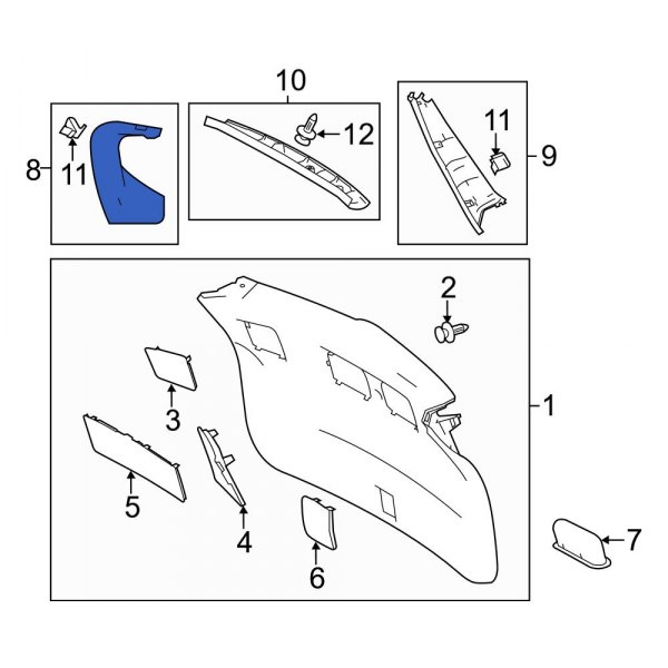 Liftgate Trim