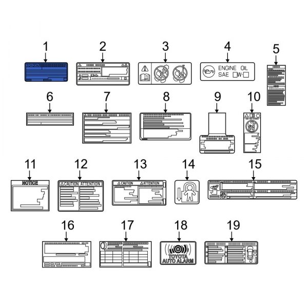 Emission Label