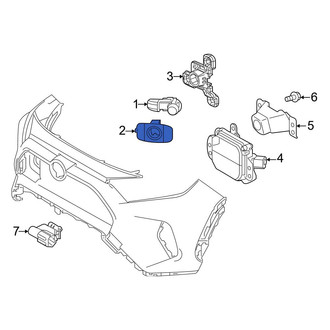 Toyota OE - Front Left Inner Parking Aid Sensor Housing