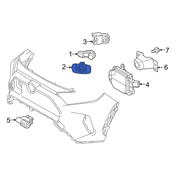 Parking Aid Sensor Housing