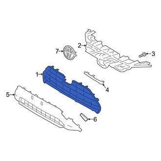Toyota OE - Front Upper Grille