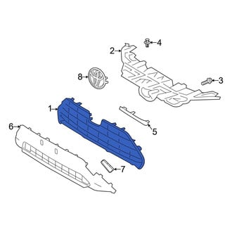 Toyota OE - Front Lower Grille