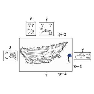 Toyota OE - Front Turn Signal Light Bulb