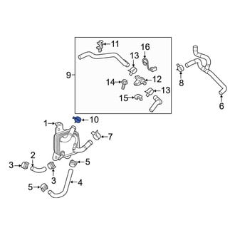 Toyota OE - HVAC Heater Hose Clamp