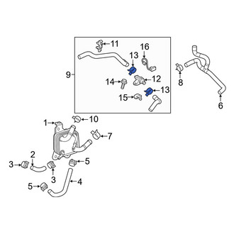 Toyota OE - Radiator Hose Clamp