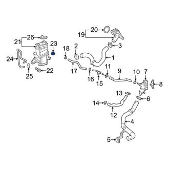 Toyota OE - Engine Coolant Reservoir Nut
